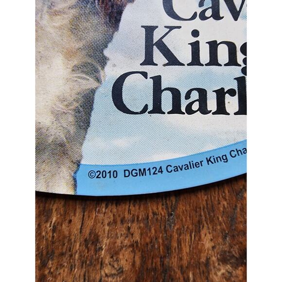 Life's Better with a Cavalier King Charles 6x4 Oval Dog Magnet - Picture 2 of 3